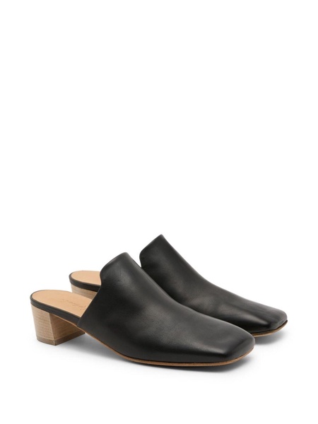 leather mules