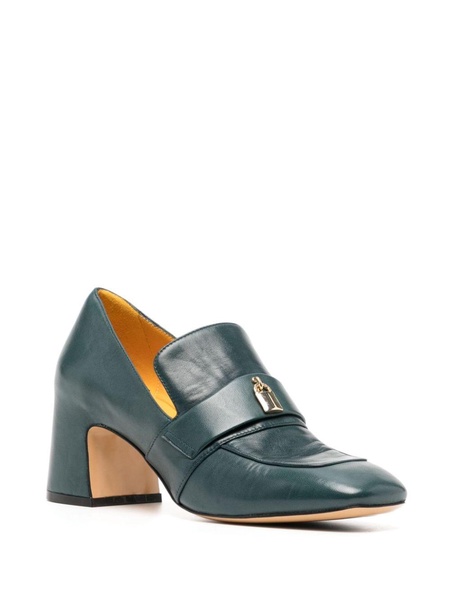 Lock 70mm leather pumps