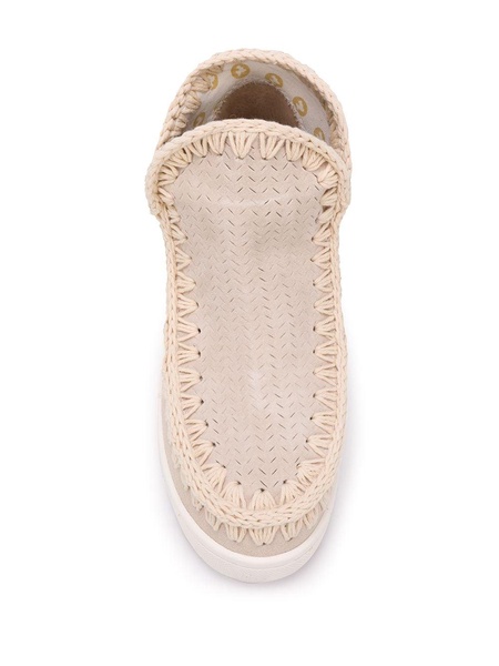 round toe eskimo sneakers