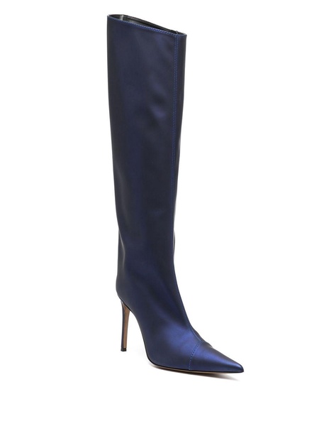 pointed-toe knee-length 115mm boots