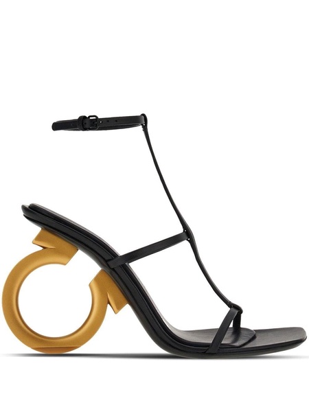 Elina 105mm nappa leather sandals