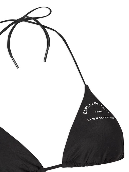 Rue St-Guillaume triangle bikini top