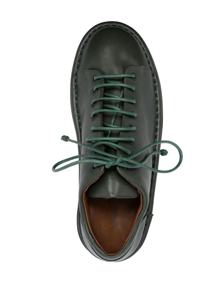 lace-up leather sneakers