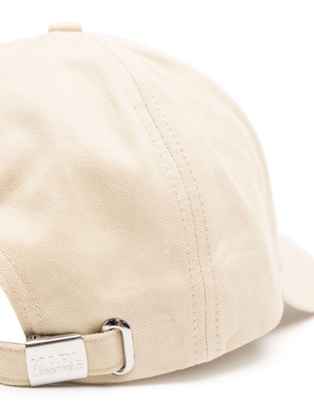 K Signature cotton baseball cap