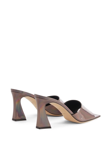 Solhene 85mm leather mules