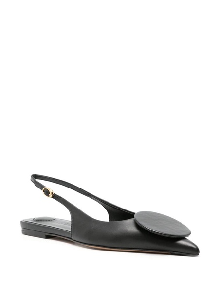 Black Les Classiques 'Les slingbacks Duelo plates' Ballerina Flats