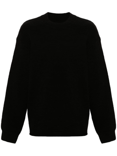 Le Maille intarsia-logo jumper