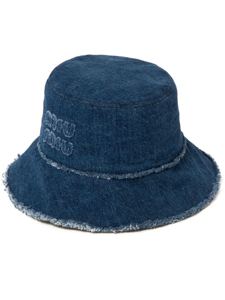 denim bucket hat