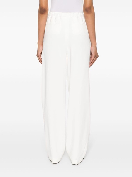 elasticated-waistband trousers