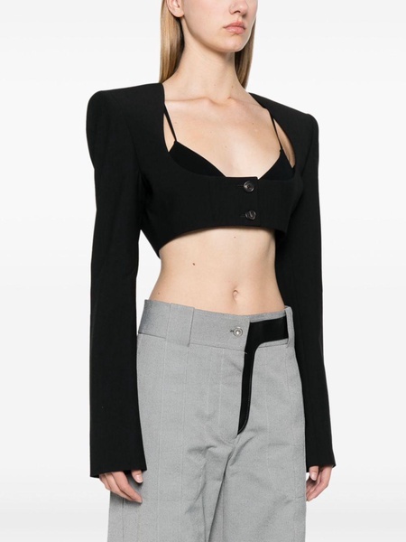 cropped jacket