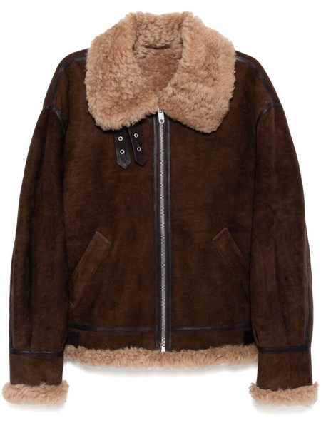 shearling-lined jacket