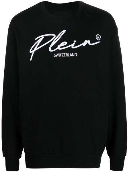 logo crew-neck jumper