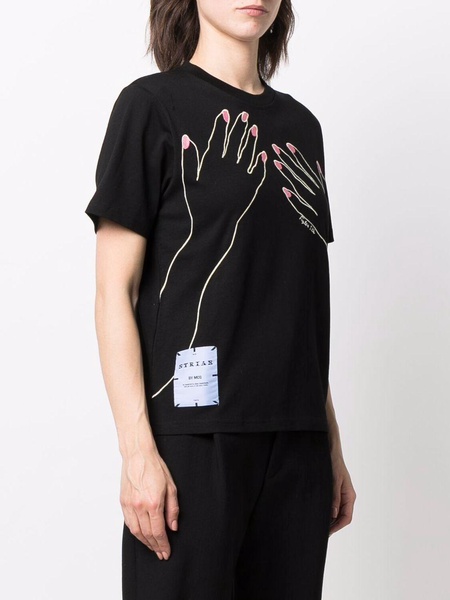 hands-print T-shirt