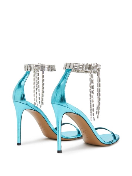 105mm crystal-embellished sandals