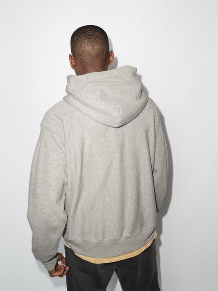 long-sleeved cotton hoodie