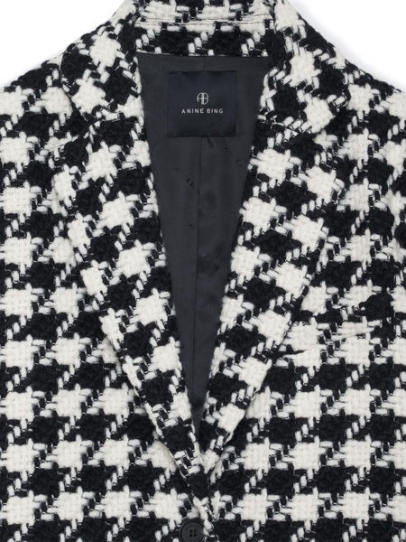 Quinn houndstooth blazer