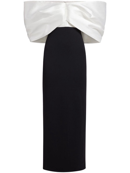 Filippa off-shoulder gown