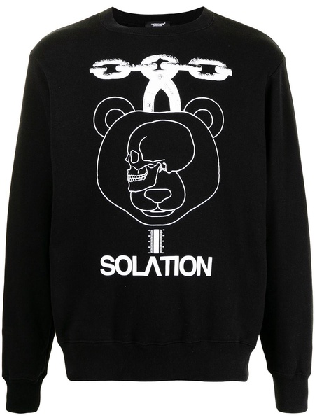 Solation-print sweatshirt