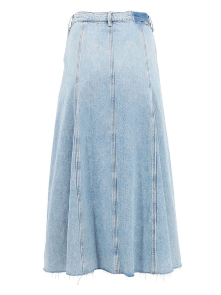 The Full Swing Fray denim skirt