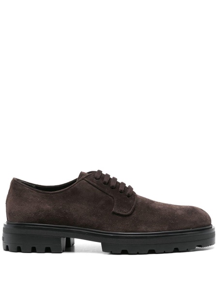 lace-up derby shoes