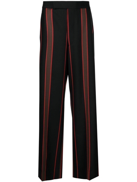 Humphrey striped jacquard trousers 