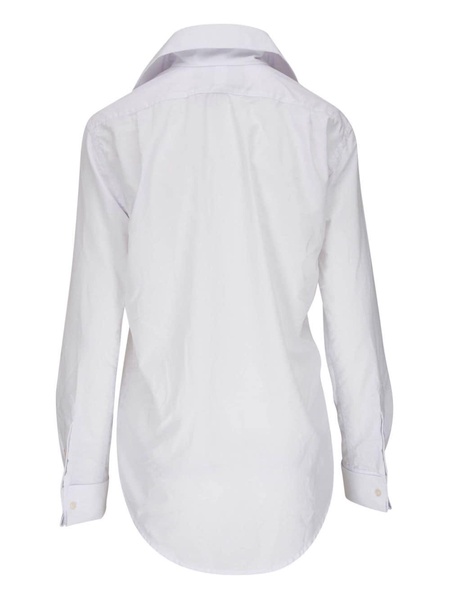 button-down long-sleeved shirt