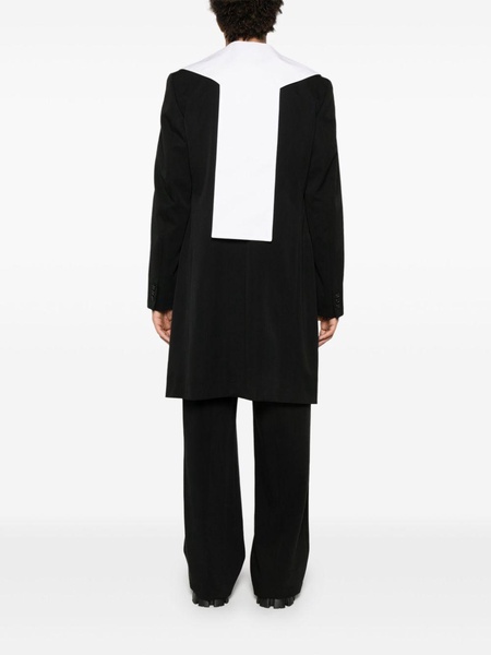 detachable-panel wool coat