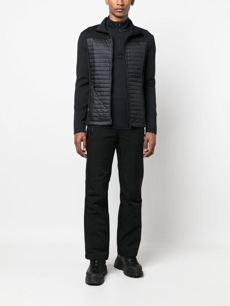 black Aspon II mid-layer jacket