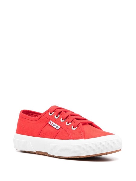 low-top canvas sneakers