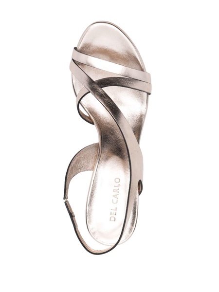 85mm slingback-strap detail sandals