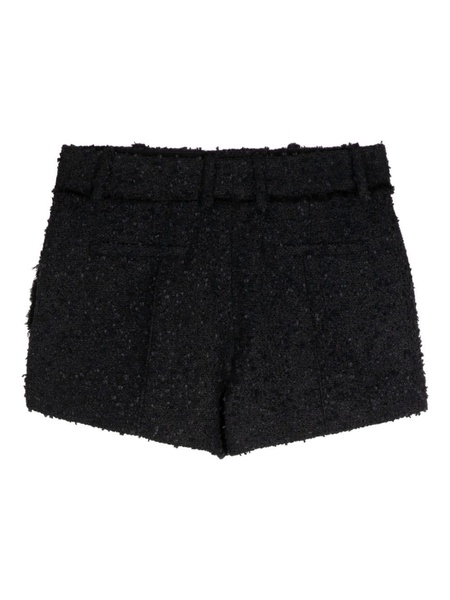 tweed mini shorts