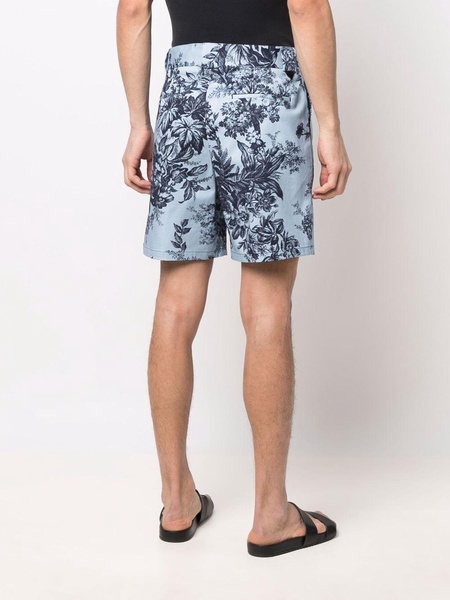 floral-print Bermuda shorts