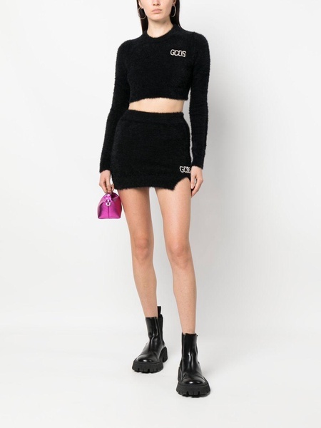 crystal-logo cropped jumper