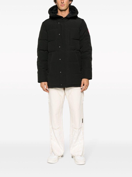 Carson padded hooded coat