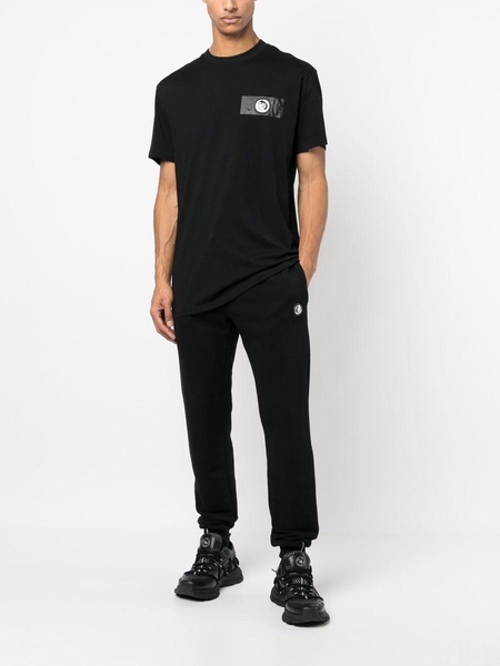 logo-patch track pants