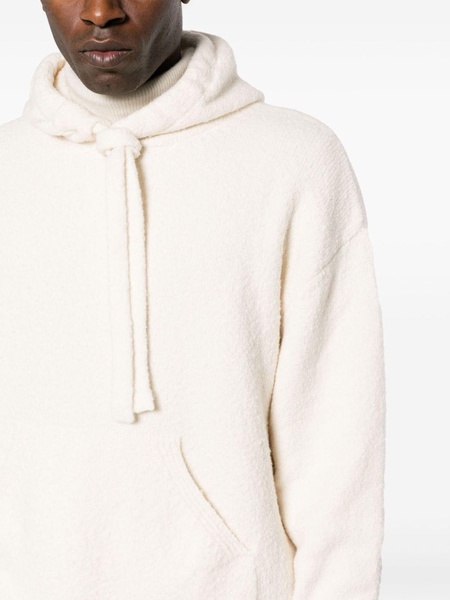 Wintercot brushed-knit hoodie