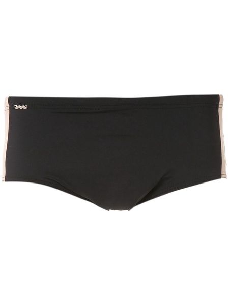 side stripe swim trunk