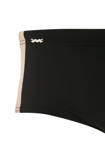 side stripe swim trunk