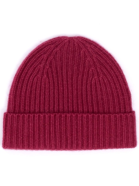 ribbed-knit beanie