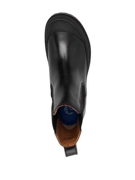 Stalon leather chelsea boots