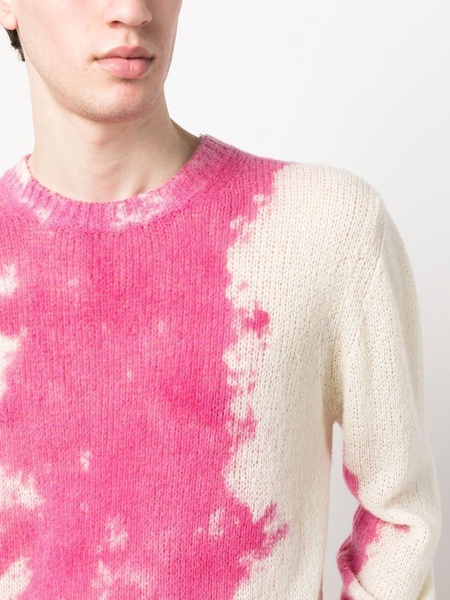 paint-splatter sweatshirt