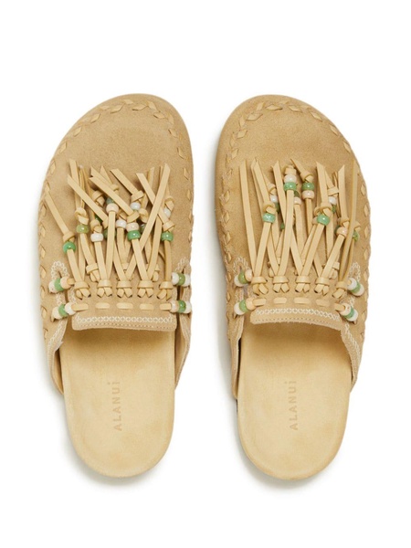 Salvation fringed slippers