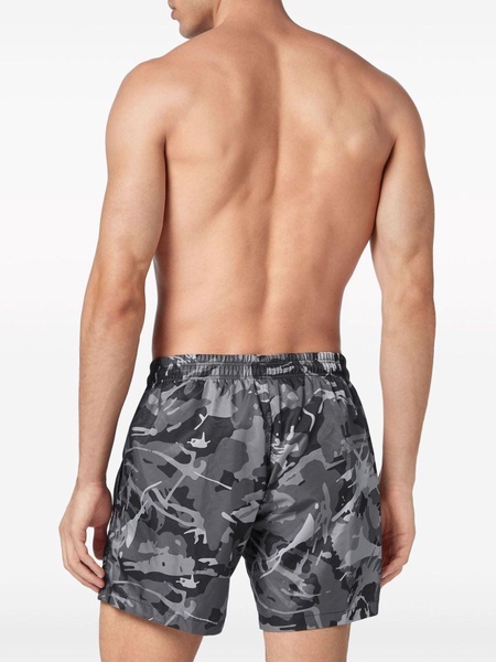 camouflage-print swim shorts 