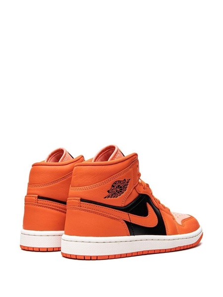 Air Jordan 1 Mid SE "Orange/Black" sneakers