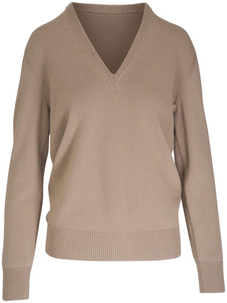 fine-knit cashmere jumper