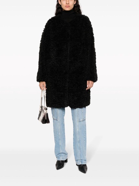 Paola reversible faux-shearling coat