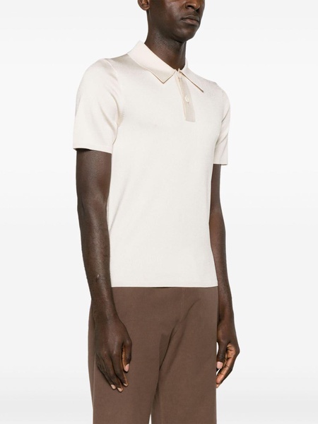 Piqué-Weave Polo Shirt