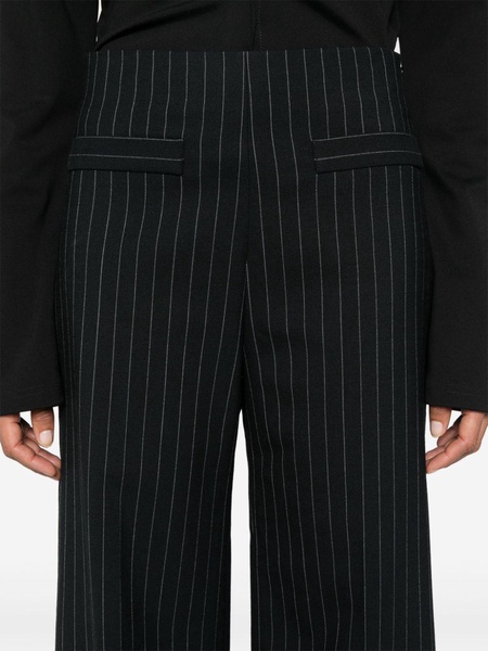 pinstripe trousers