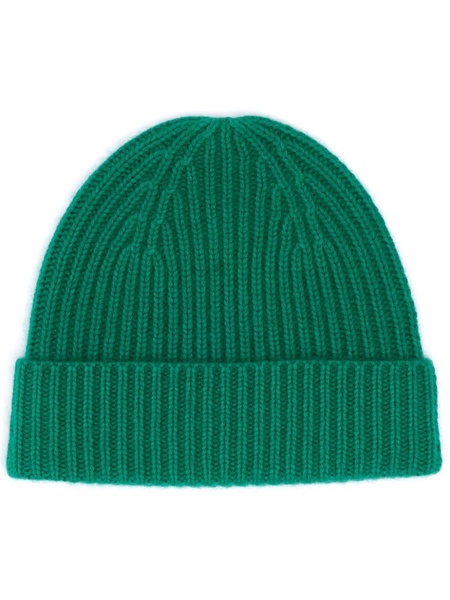 ribbed-knit beanie