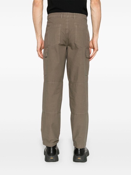 mid-rise cargo trousers